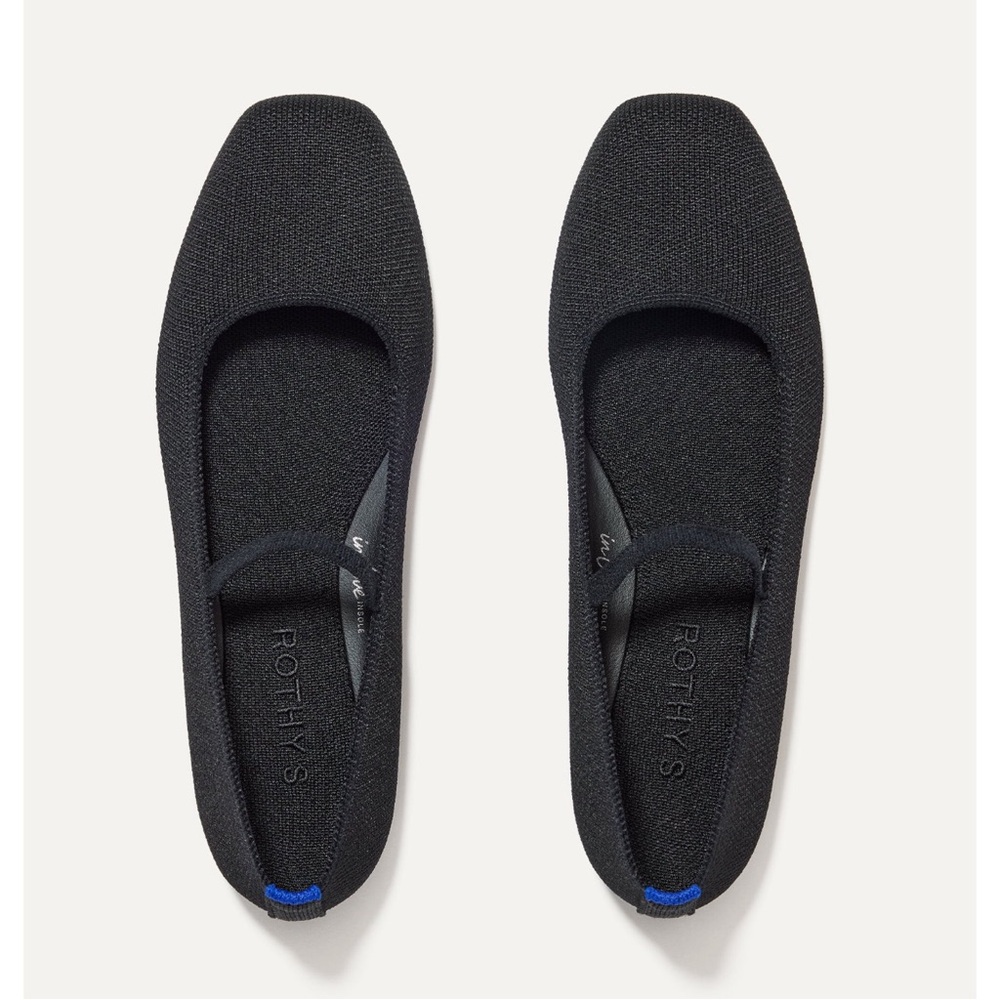Rothy’s The Max Square Mary Jane in Black